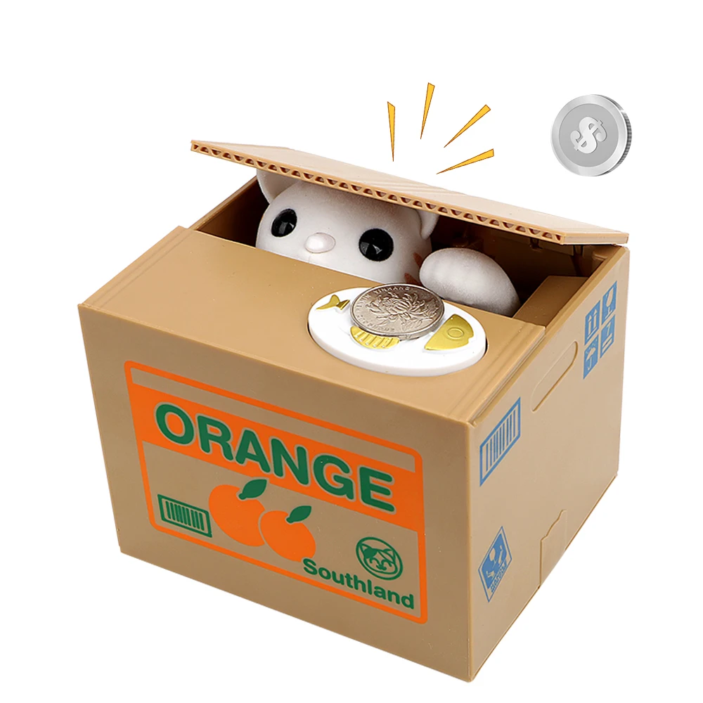 Elektronische spaarpot panda design muntbox voor kinderen_voghion.com