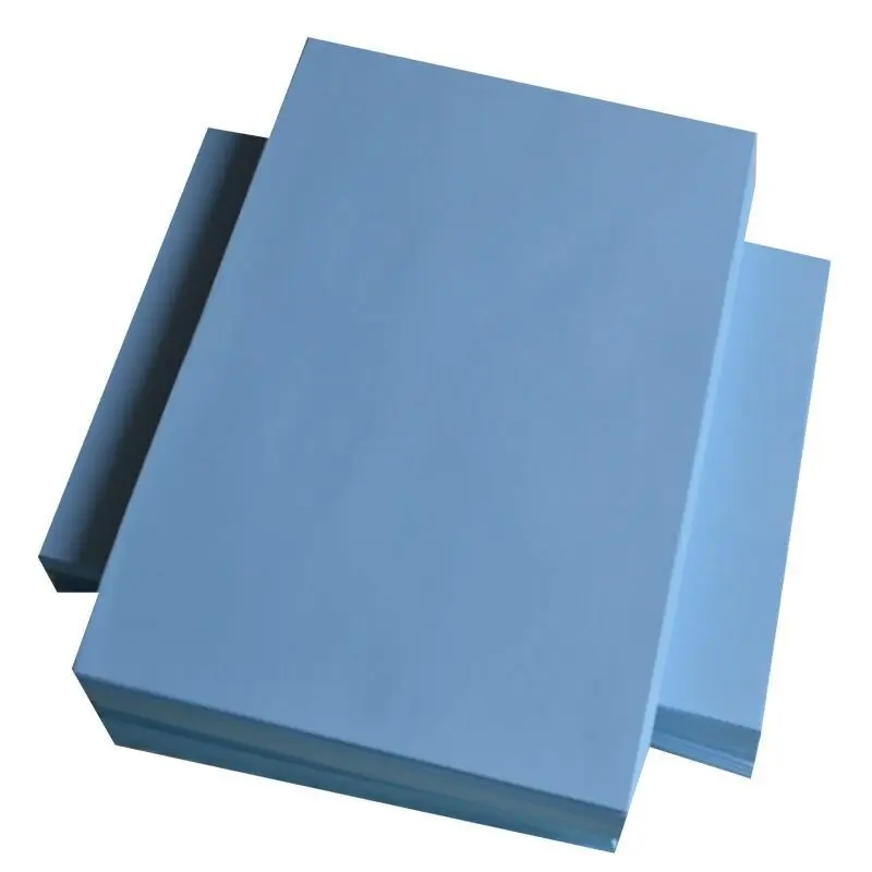 A1 청사진 용지 롤지 3인치 튜브 코어 양면 블루 80g 건설용지 620mm x 150m 디지털 레이저 프린터 용지