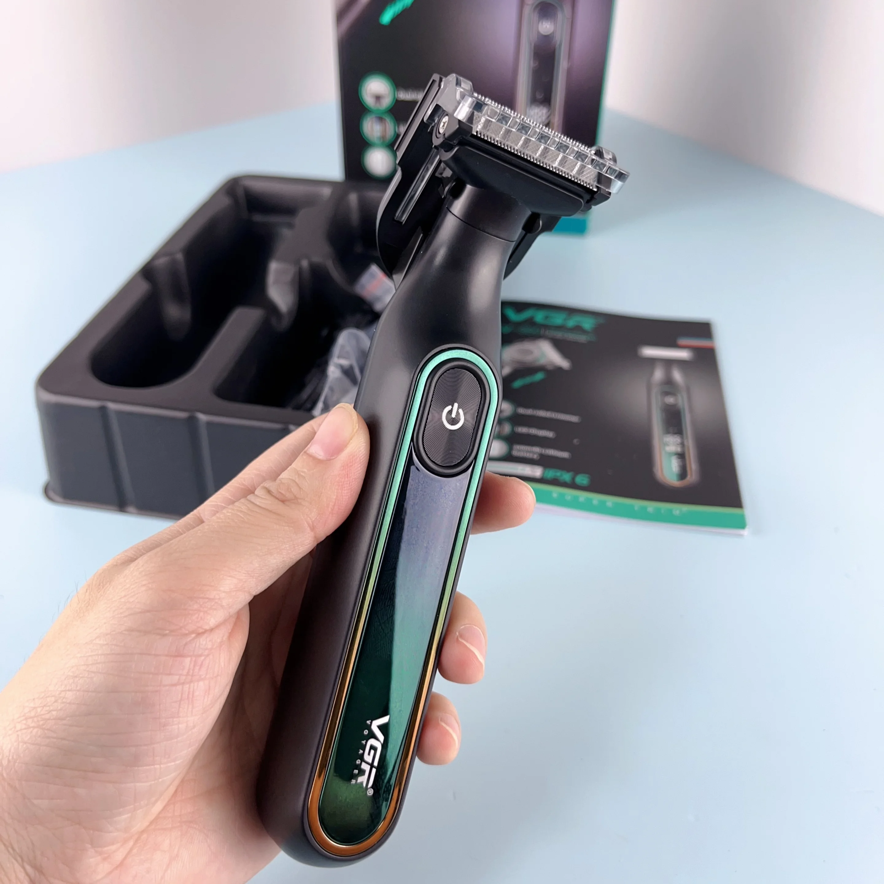 VGR 360 الشعر المتقلب مقاوم للماء المنزلية قابلة ل...