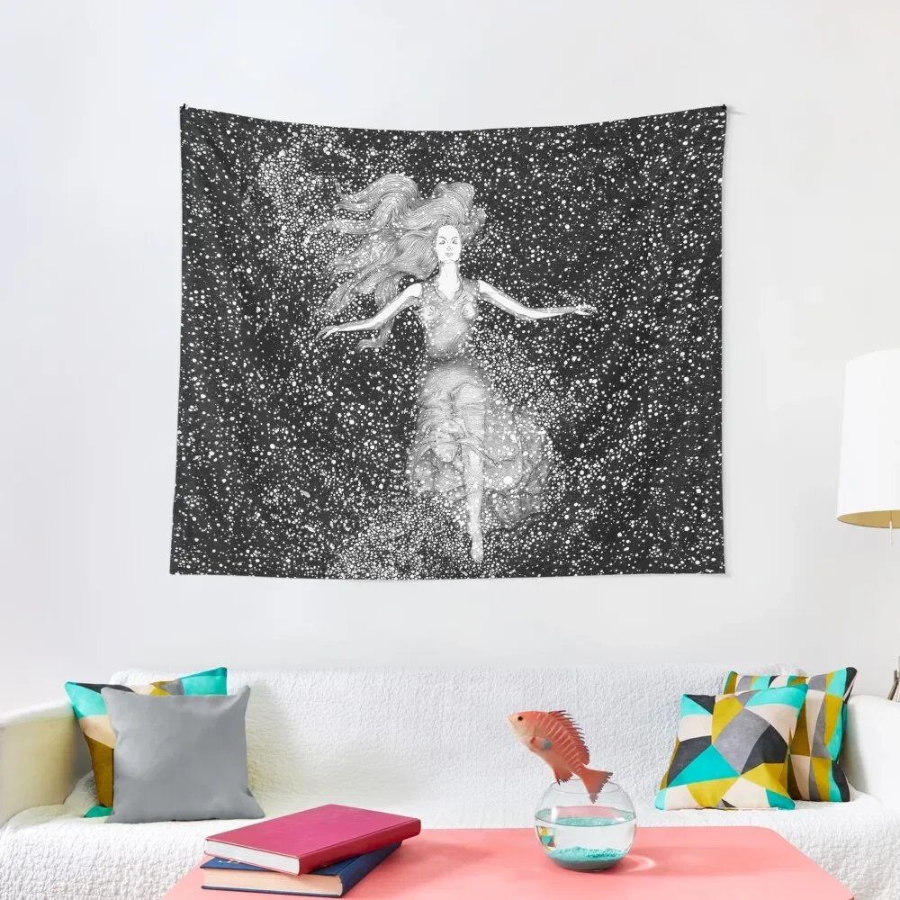 

Midnight Swim Tapestry Luxury Living Room Decoration Home Decoration Accessories Room Decor For Girls Nordic Home Decor Tapestry