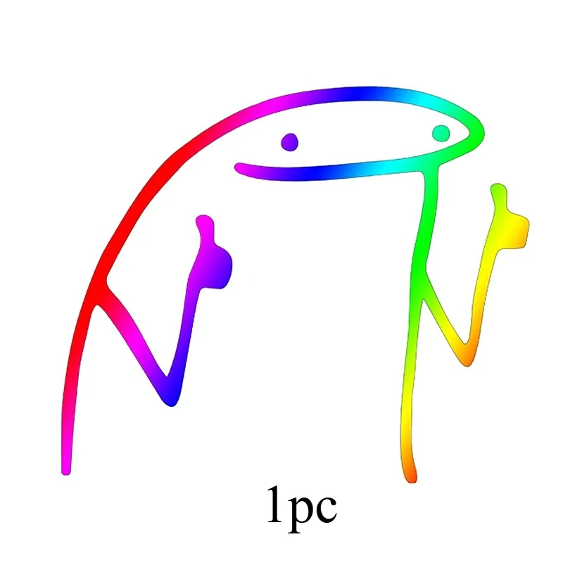 Stick Man Thumbs Up Car Decal Automotive Die Cut Vinyl Sticker Auto Decoration Bumper Window Graphics