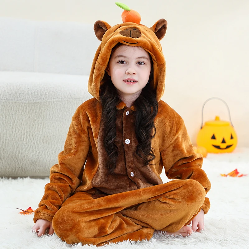 Lion Onesie Baby 3-12 Years Cosplay Costume Cute Kawaii Anime