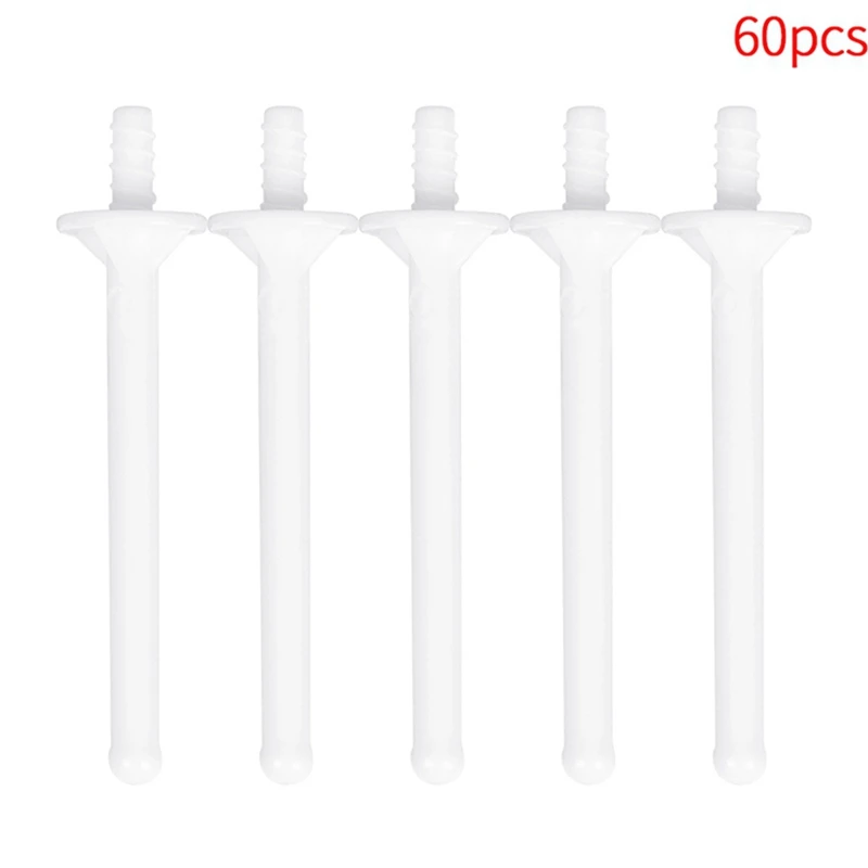 A97P 180Pcs Nose Wax Stick Applicator Spatulas Plastic Nose Waxing Strips Clean Eyebrows Hair Removal