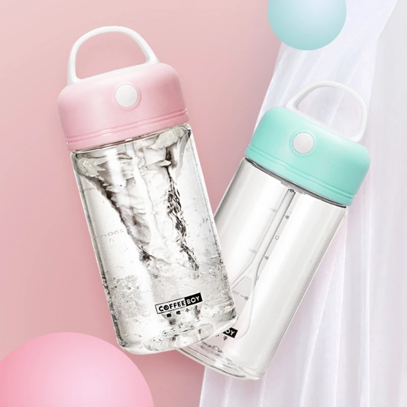 Electric Protein Shaker Bottle Women Automatic Self Stirring Cup Drink Mixer A6HB 3