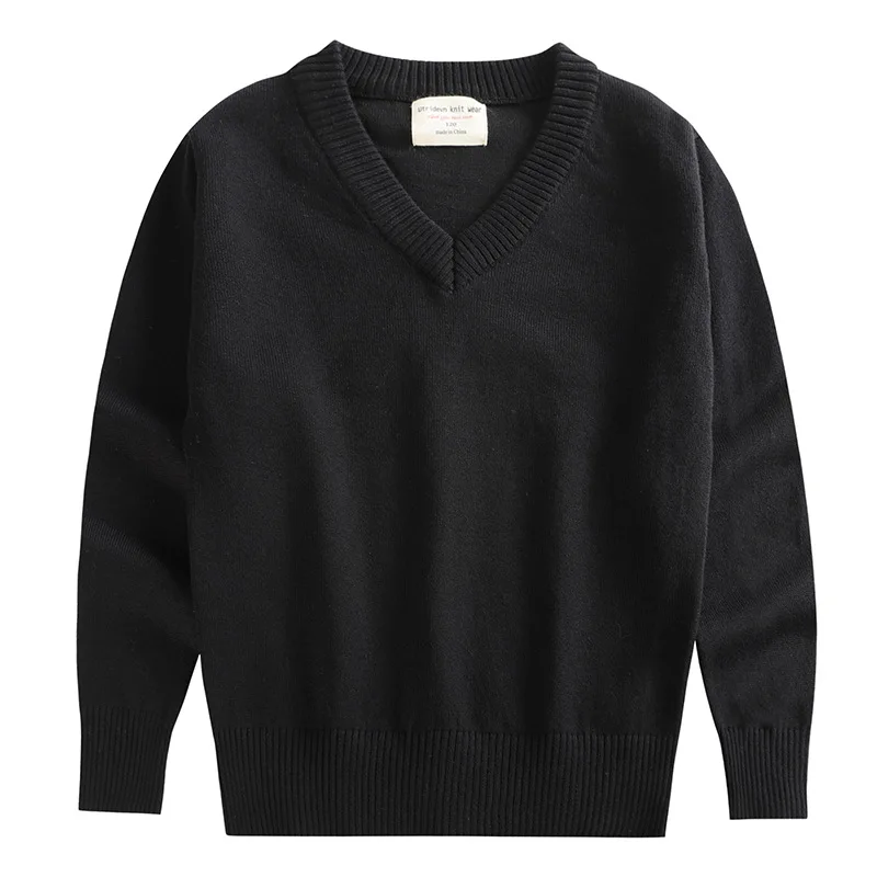 

4-17 Years Unisex Sweater Pullover Jacket Children Coat Cardigan 100% Cotton 4 5 7 9 11 13 15 17Years Old Kids Clothes OBW225139