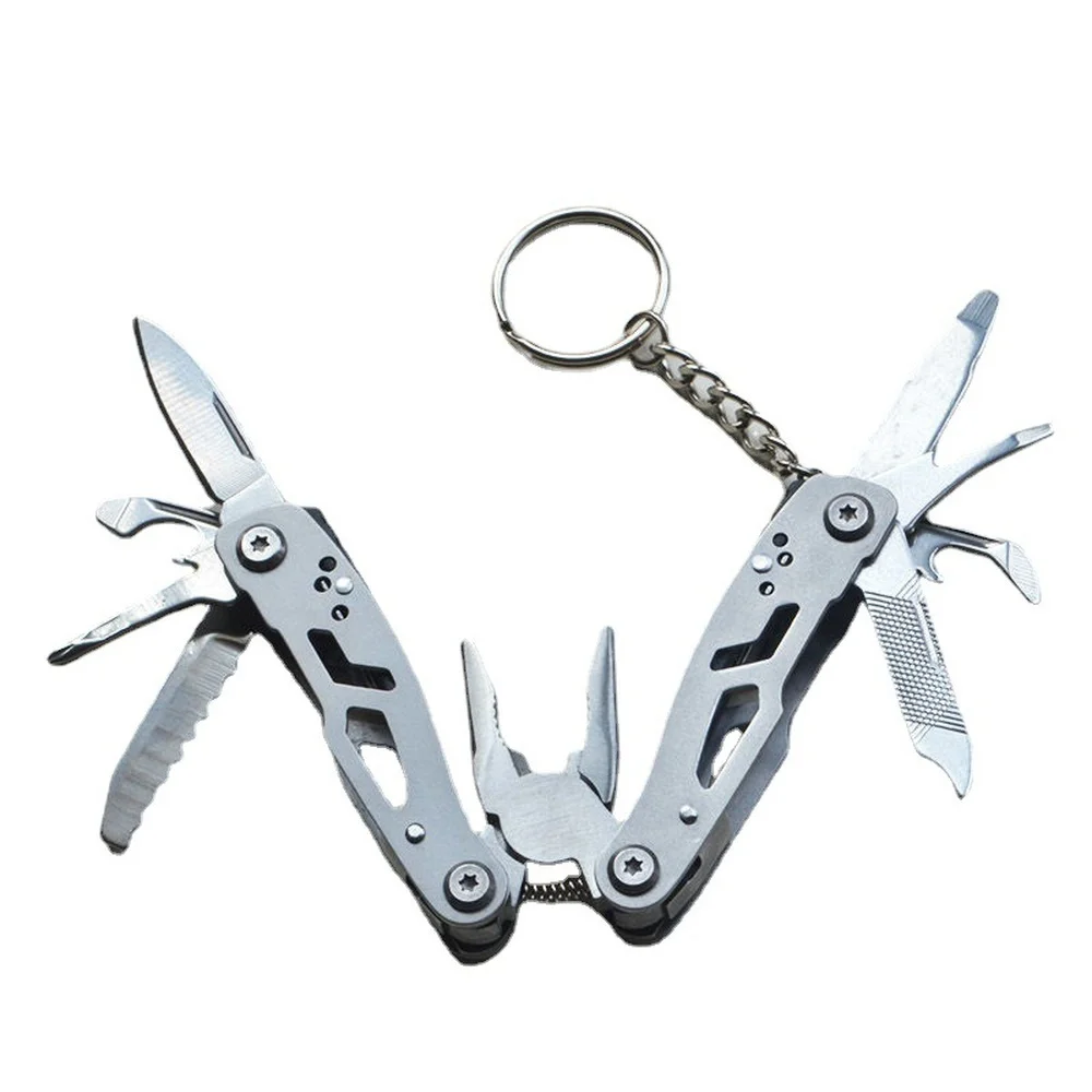 Description Picture 5 of itemMultifunctional Outdoor Stainless Steel Pocket Knife Pliers Folding Mini Portable Compact Multi-purpose Survival Rescue Tool