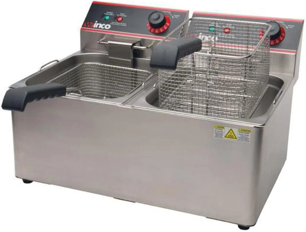 EFS-16 Deep Fryer, electric, countertop single well, Silver, 16.14 x 9.65 x 13.58 inches