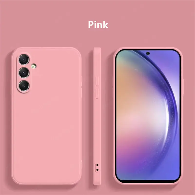 For Samsung Galaxy A16 Case Cover Samsung Galaxy A17 A16 A56 A36 A15 Funda Coque Soft Original Liquid Silicone Case Samsung A16 - Image 12