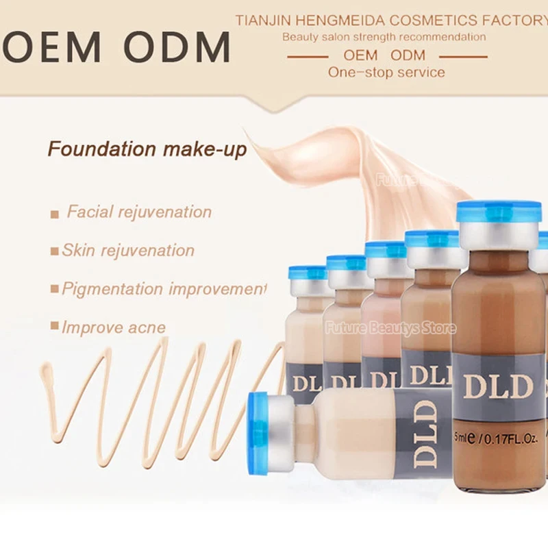10 vials Korea BB Cream Glow Essence Beginner Starter Kit  Niacinamide Moisturizing Foundation Cream Facial Skin Care 4