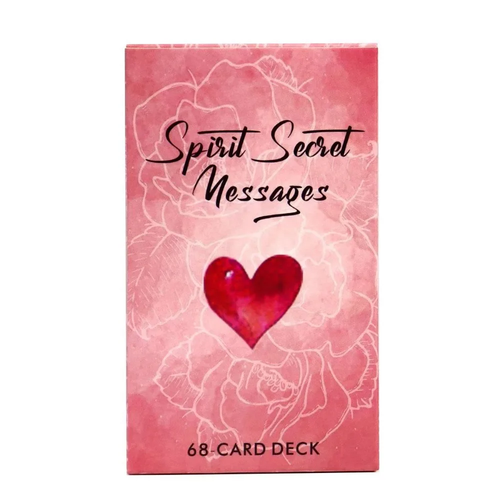 10.3*6cm Spirit Secret Messages 68 Pcs Cards with Meanings on Cards TWIN FLAME LOVE ORACLE - TAROT 6