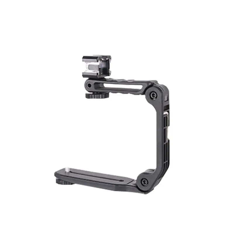 

For Phone camera Portable type-C Stabilizing Handle Bracket Handheld Grip Holder Convenient U-shaped Flash Light Folding Support