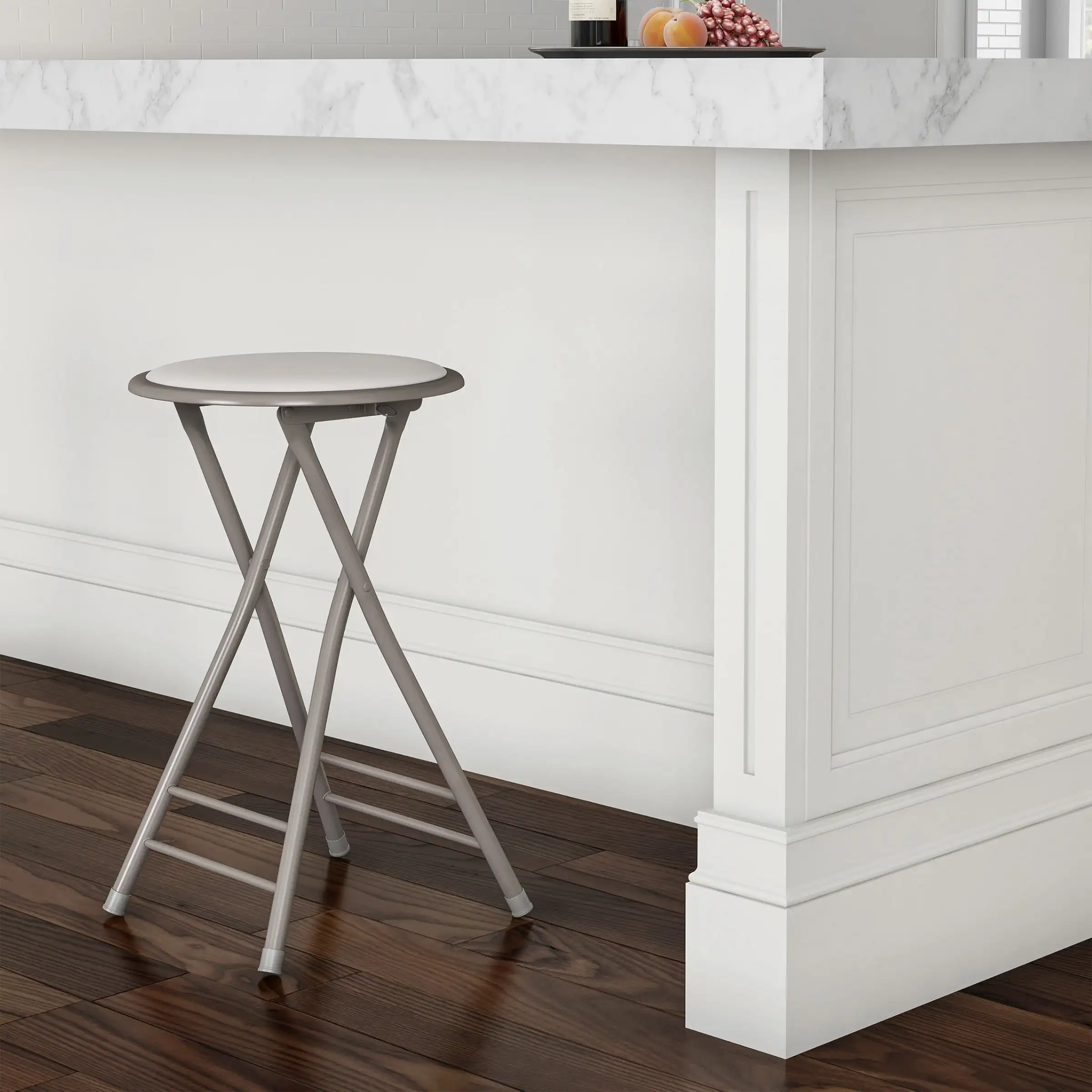 

Somerset Home Backless 18-Inch Folding Stool with 225lb Capacity