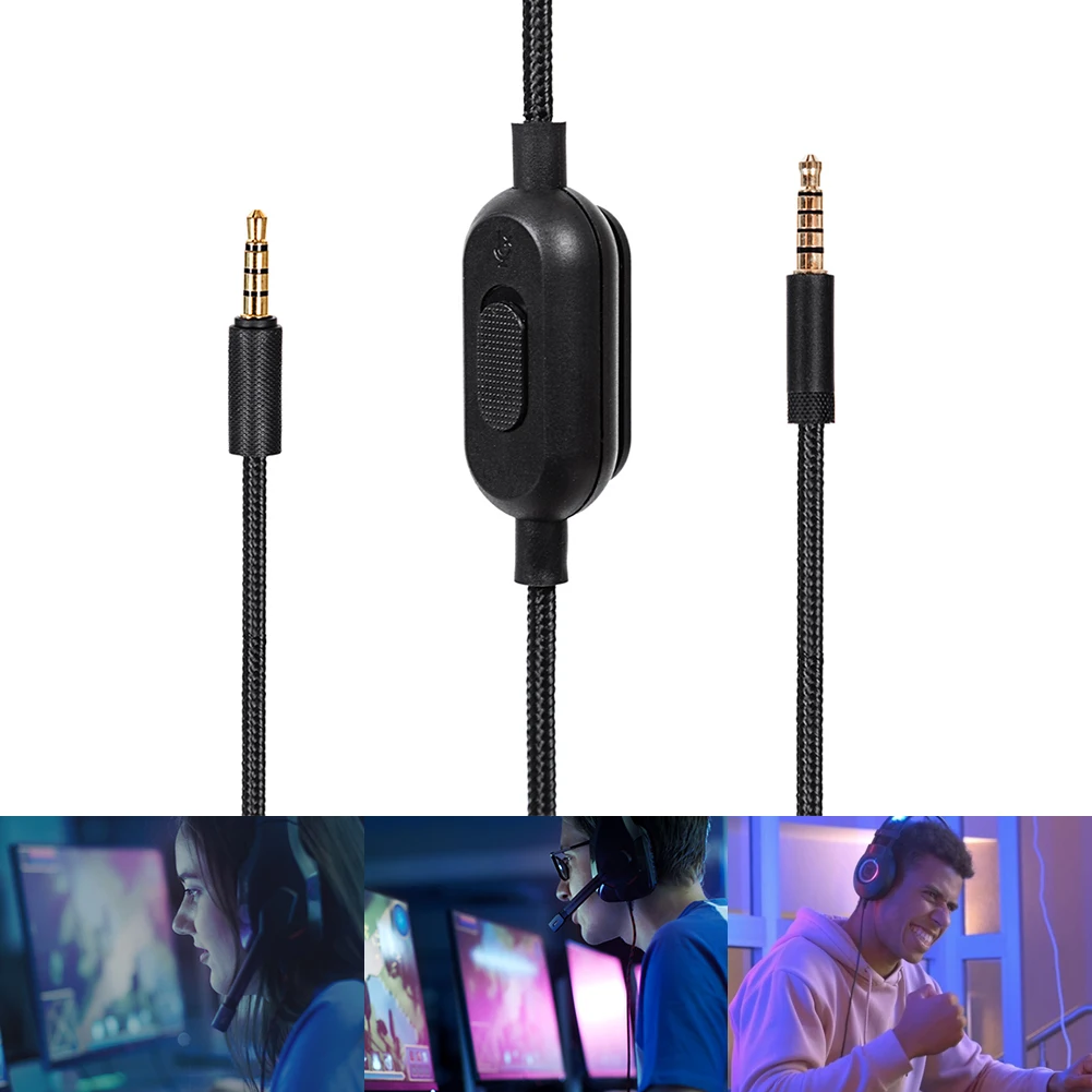 Logitech G433 G233 GPRO GPRO X   Ұ ġ üִ 2m 3.5mm  ̺ Male To Male  ڵ AUX 