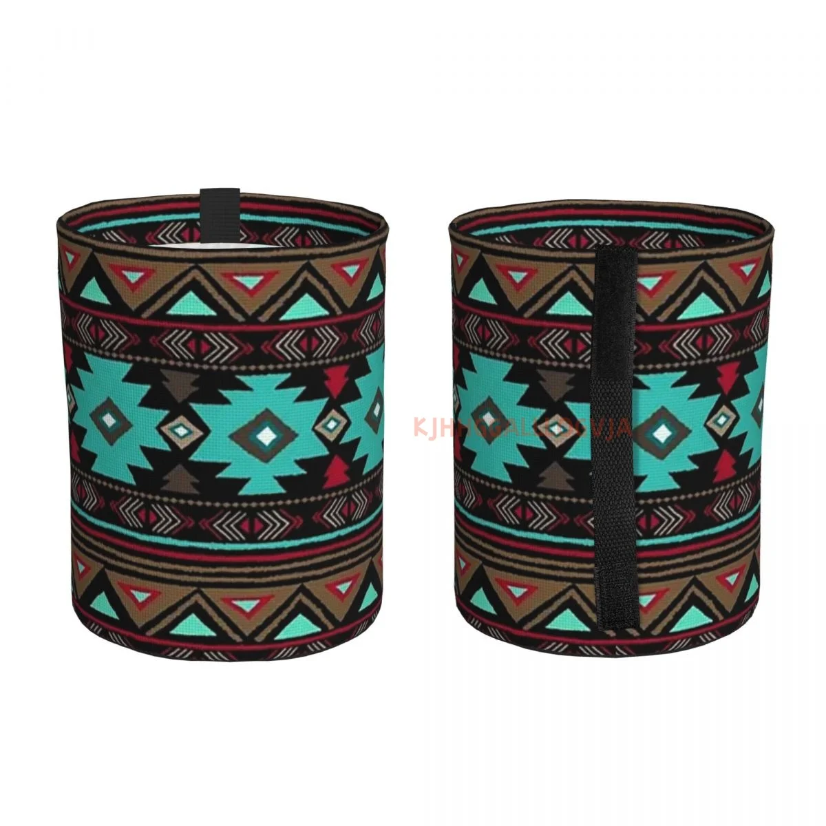 Aztec Ethnic Car Trash Can, Dust Bin, Trash Bin For Kitchen Camping, Interior Car Accessories For Women,Car Garbage