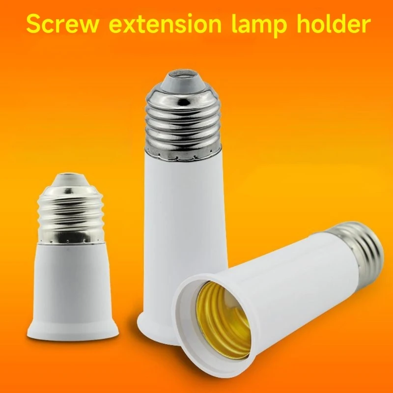 Lamp Socket Extender E27 to E27 65mm 95mm 120mm For Medium Light Bulb
