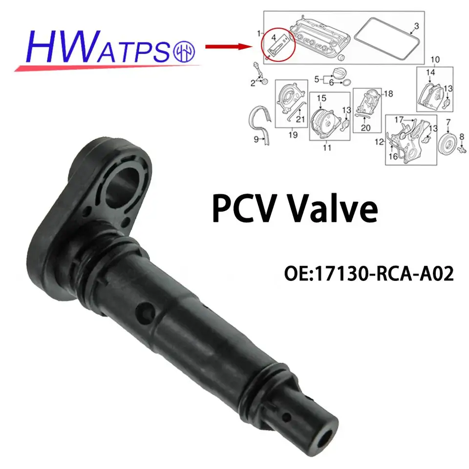 New 17130-RCA-A02 PCV Valve For Saturn Vue 3.5L 17130RCAA02 &amp; 6P1243 2004-2007 E