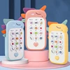 Baby Phone Toy Music Sound Telephone Sleeping Toys with Teether Simulation Toys Phone Infant Early Educational Toy Kids Gifts 1