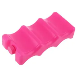 Reusable Gel Ice Packs for Fresh Food Storage and Travel (Hot Pink)