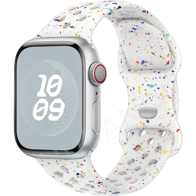 Strap For Apple Watch Band 44mm 49mm 45mm 40mm 41mm 38mm 42mm correa Breathable sports bracelet iwatch series 8 SE 7 6 5 9 Ultra - Image 53
