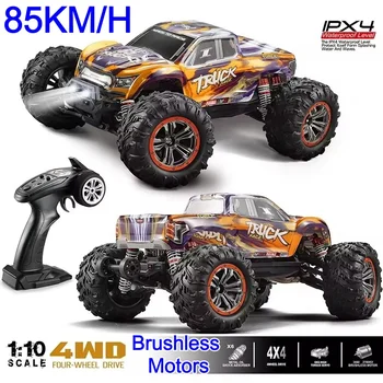 1:10 4WD Auto telecomandata ad alta velocità 85KM/H Fuoristrada Arrampicata Drift Racing Brushless Truck IPX4 WMetal Aterproof RC Car Toys
