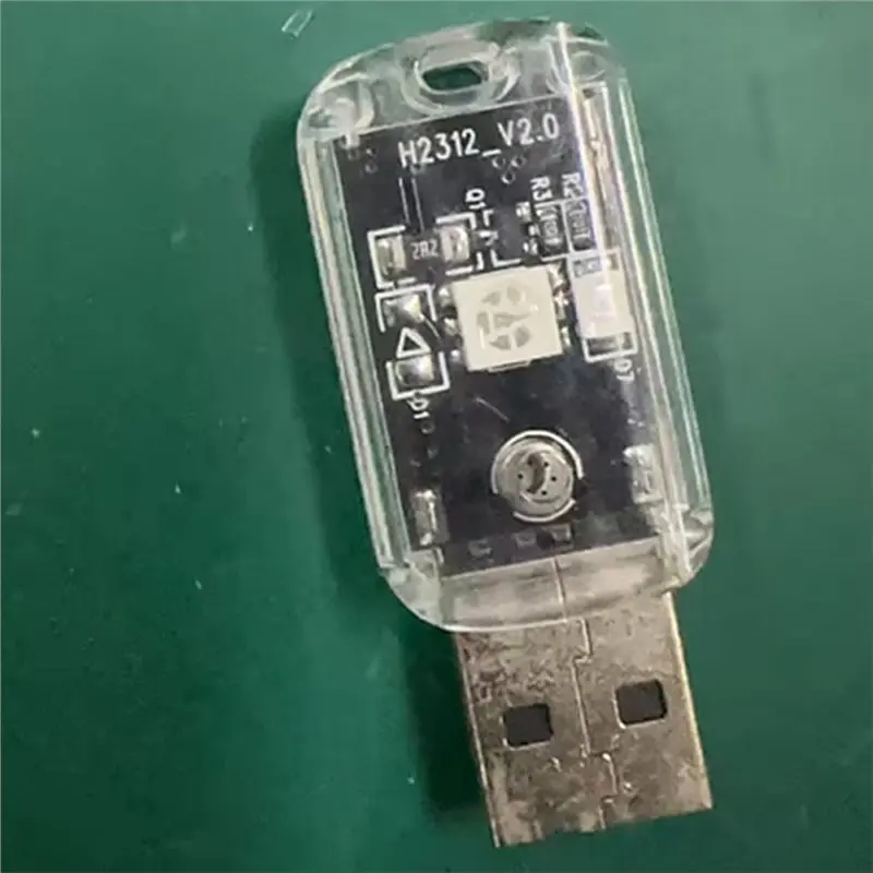 AI 에어컨 컴패니언 호환 스마트 음성 램프 10개 USB 음성 제어 램프 다채로운 야간 조명 기능