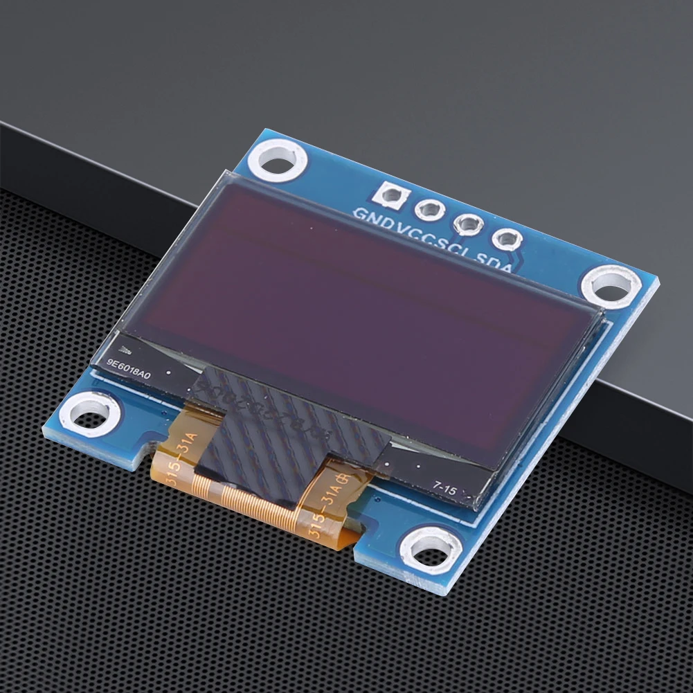 0.96인치 직렬 포트 스크린 모듈 4핀 IIC 3.3-5V SSD1315 드라이브 A..