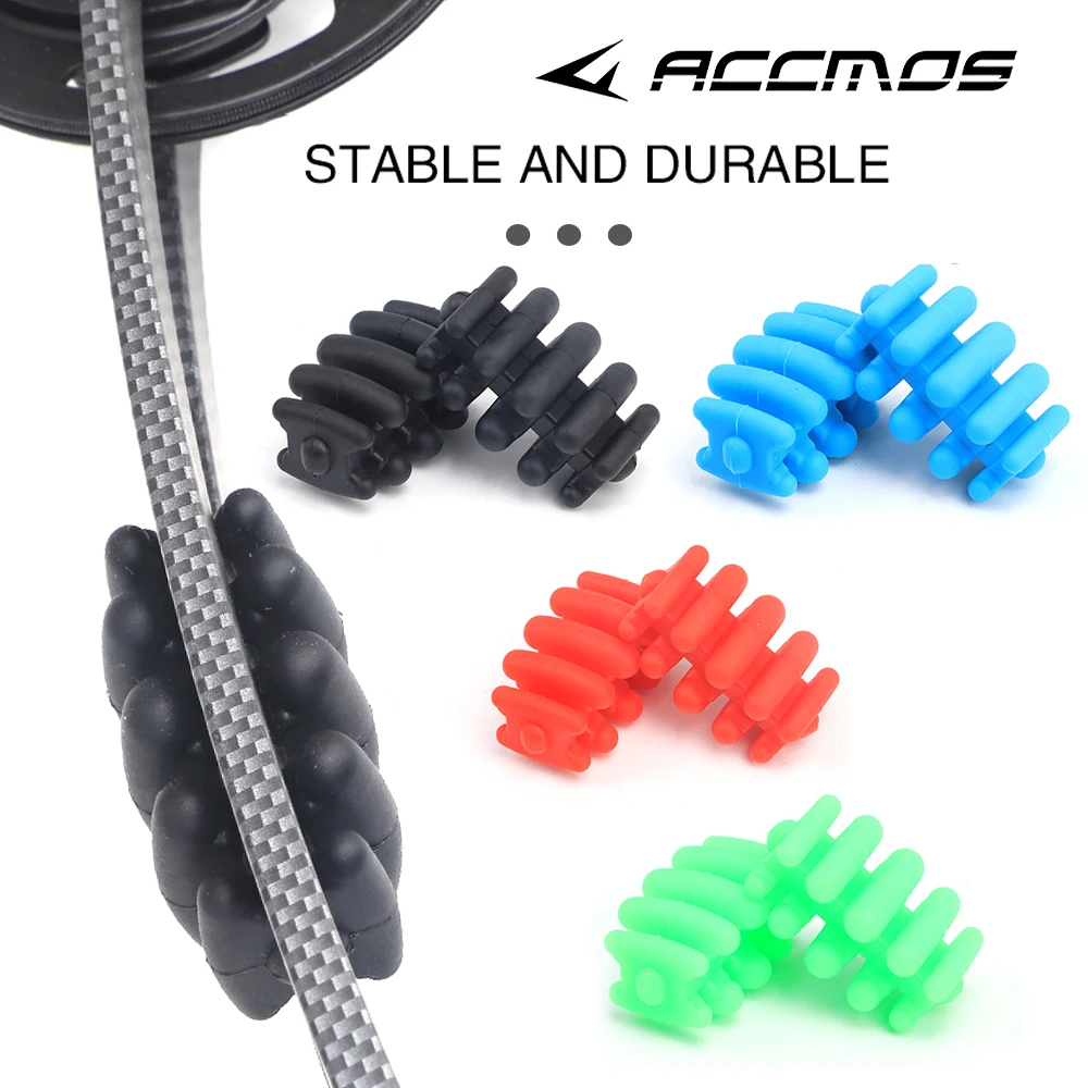 Rubber Shock Absorber Bow Limbs Stabilizer Silencer Vibration Damper 2Pcs for Archery Compound Bow accessory