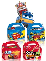 6/12/24pcs Disney Car Theme Gift Box - Rich and Colorful Patterns - Perfect for Party, Birthday, and Christmas Gifts