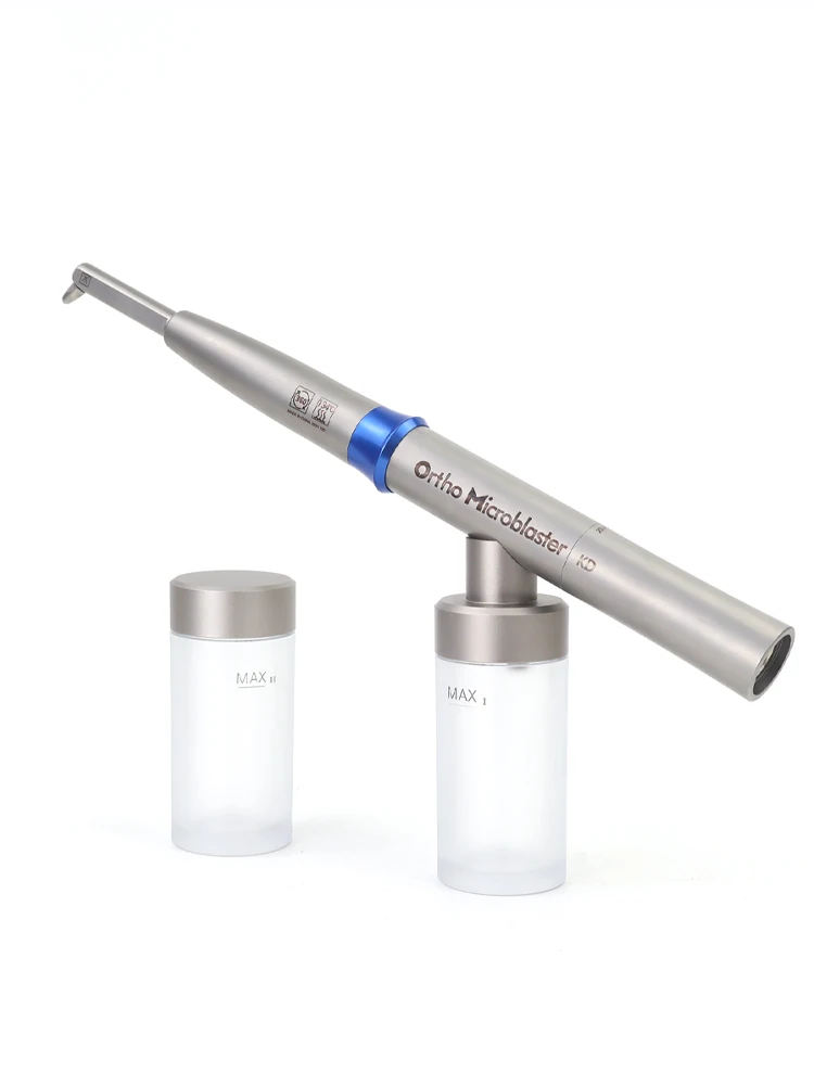 Dental 2in1 Aluminiumoxid-Sandstrahler Passend für KV-Kupplung Air Abrasion Master Ortho MicroBlaster mit Wasserspray