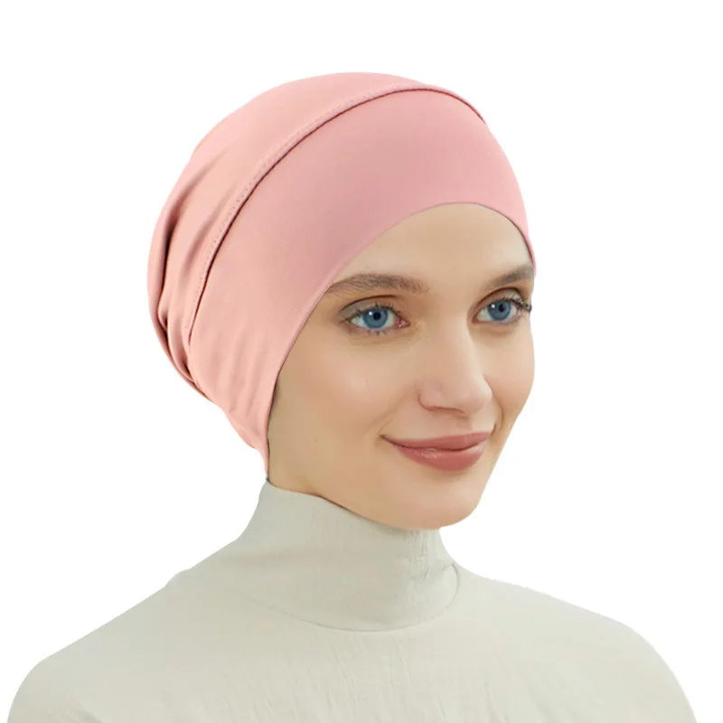 New Women Muslim Inner Hijab Caps Islamic Undercap Bonnet Stretch Headband Turban chemo hat Instant Head Wrap Turbante Mujer дрожжи сухие saf instant хлебопекарные инстантные 125 гр