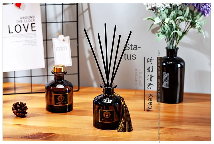 Description Picture 6 of item50ml Reed Diffuser Bottle Bedroom Air Freshener Scented Aromatherapy Essential Oil for Gift Ocean Lavender Lemongrass Osmanthus