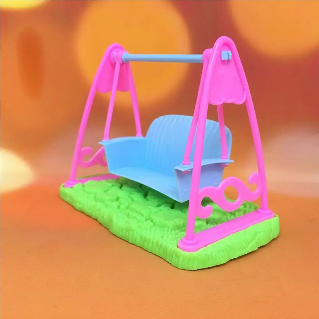 Simulation Swing Toy Home Decor Kids Dolls Accessories Children Random Color 4