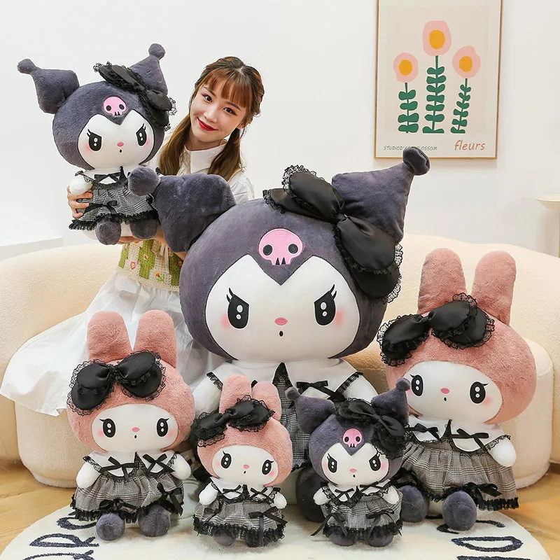 Рисунок 2 - Черная плюшевая кукла Kuromi Mymelody Sanrio