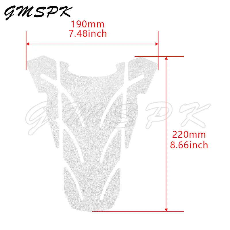 Motorcycle Accessories Universal Tankpad Sticker Frosted Oil Gas Fuel Tank Pad Stickers Protector Decals Decoration - Image 17