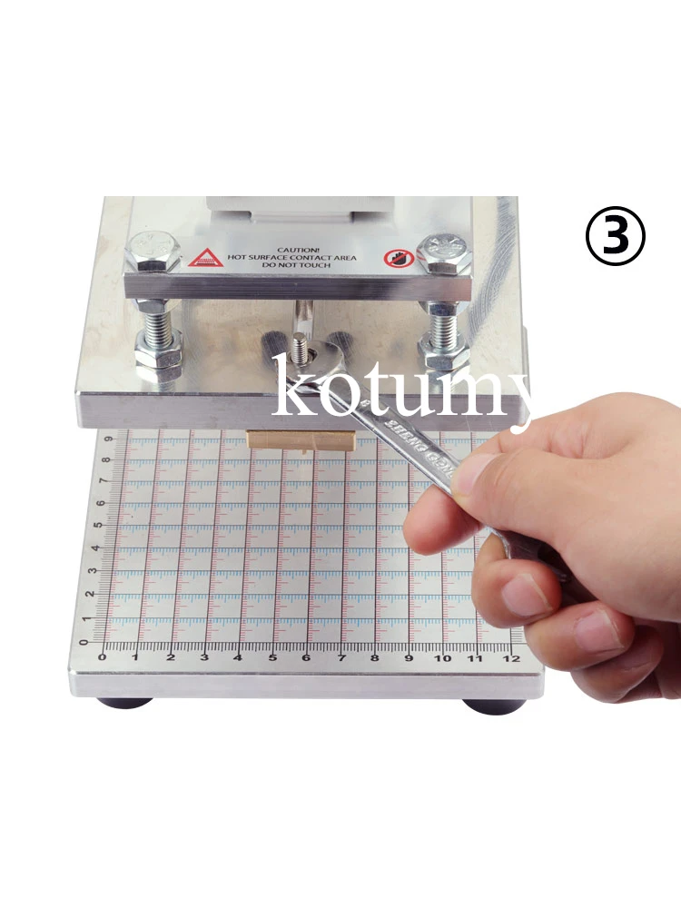 Leather/Paper/Plastic Stamping Robot Hot Press Wood/Cowhide Bronzing Machine Impression Stamping Dispenser Indentation Dispenser