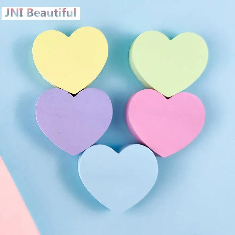 

120 Sheets Heart Sticky Notes Notepad Self Sticky Note Pads Notebook Planner Sticker For Office School Stationery Accessories