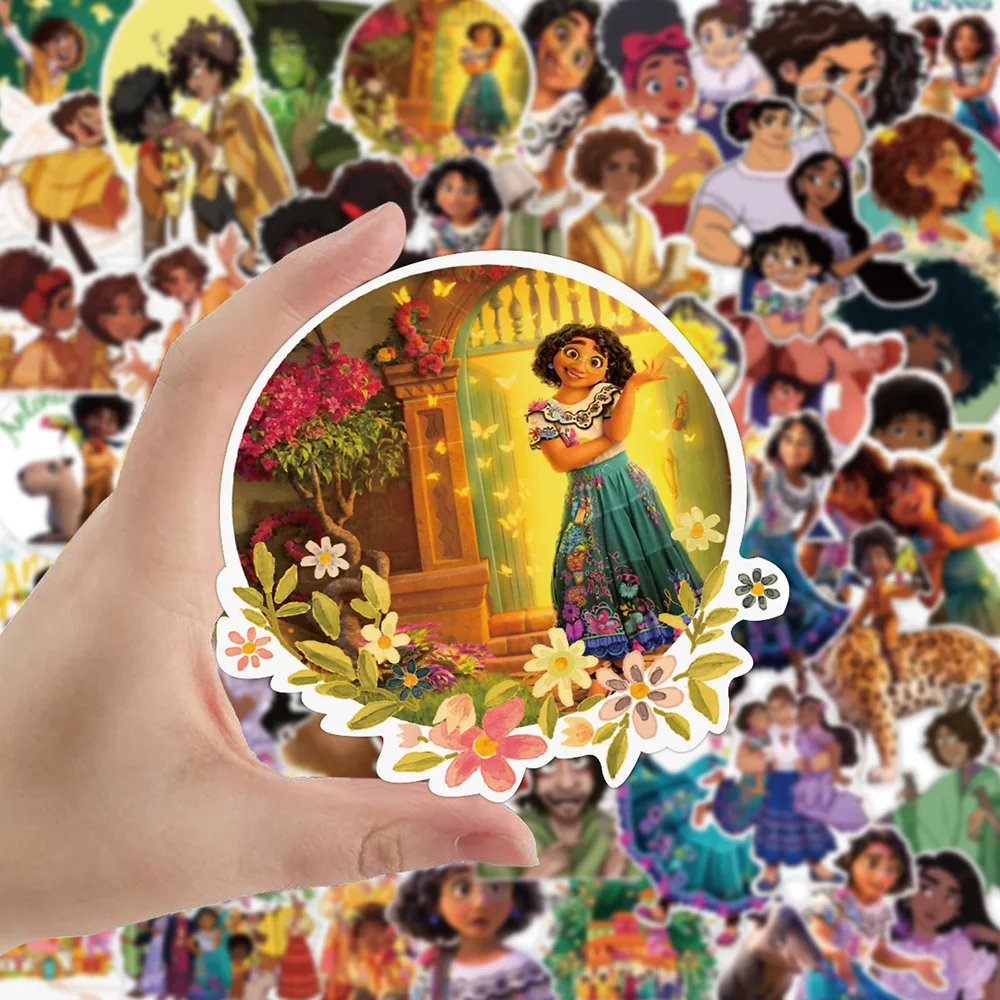 10/30/50pcs Disney Movie Encanto Stickers Decals Laptop Phone Guitar Luggage Skateboard Diary Bike Cartoon Sticker for Kids Toy 4 10/30/50pcs Disney Movie Encanto Stickers Decals Laptop Phone Guitar Luggage Skateboard Diary Bike Cartoon Sticker for Kids Toy 4