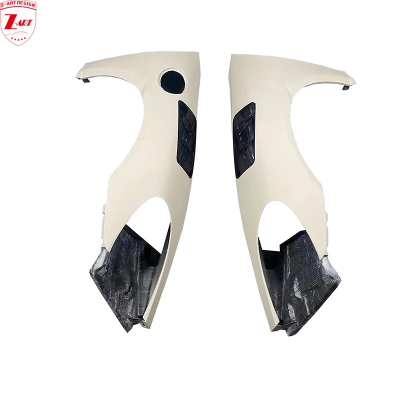 Z-Art 2016-2021 718 Gt4 Rs Parafango Anteriore Per Boxster Parafango Ventilato Per 718 Alette Anteriore Per Porsche 718 Cayman