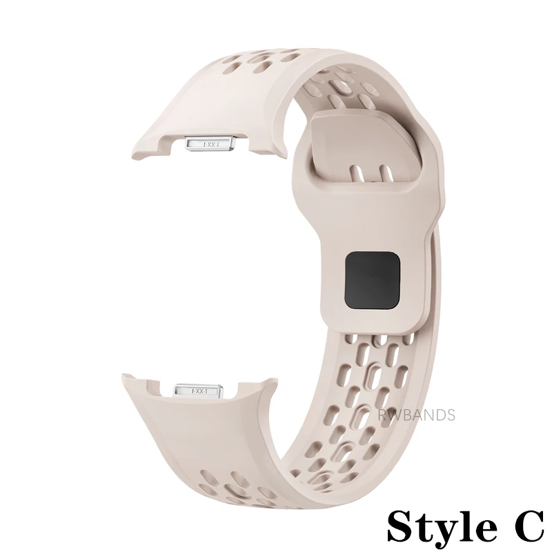 Silicone Sport Strap for Smart Watches - Versatile Silicone Bracelet for Various Models