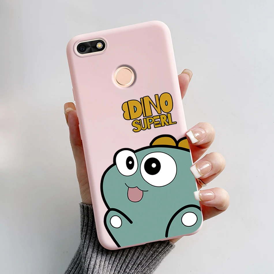 Cartoon Silicone Back Cover Case