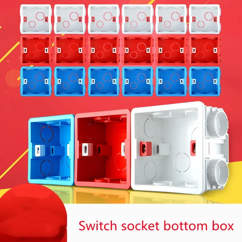 Switch Box Type 86 General Electric Wall Switch Socket Mounting Junction Box