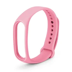 Silicone Wristband Strap for Smartwatches - Premium Accessory Bracelet (Pink powder 36)