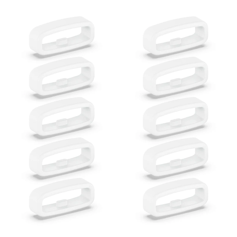 Pack of 10 Durable Watch Band Fastener Loops - Universal Strap Retainers