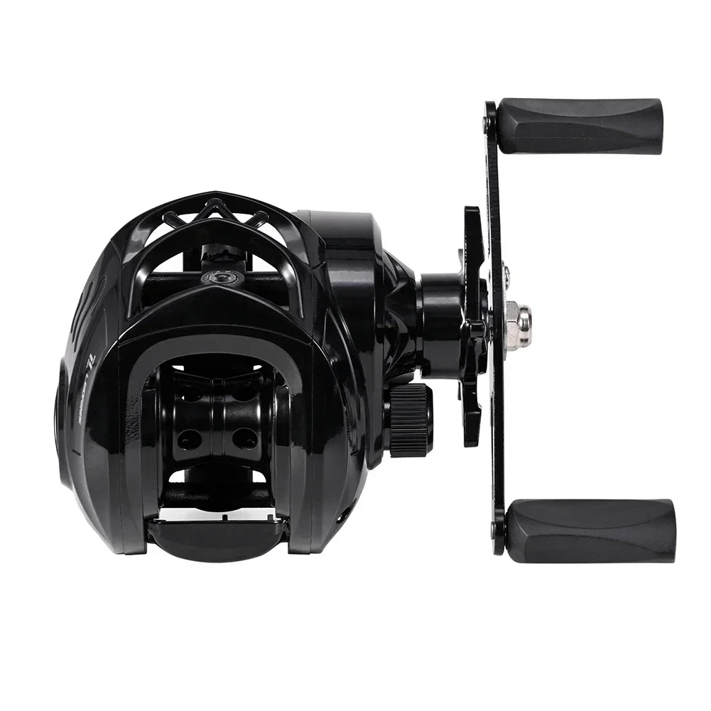 1pc Baitcasting Fishing Reel 7.2/1 Gear Ratio 12LB Max Drag For Saltwater Freshwater 126*100mm Fishing Tool Parts