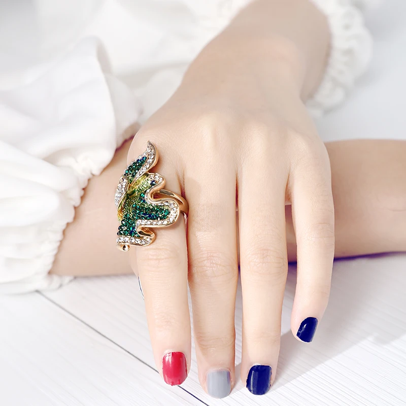 Gold Color Rings Couples Rings Finger Ring Gold Color Ring Wedding Rings Jewelry Accessories