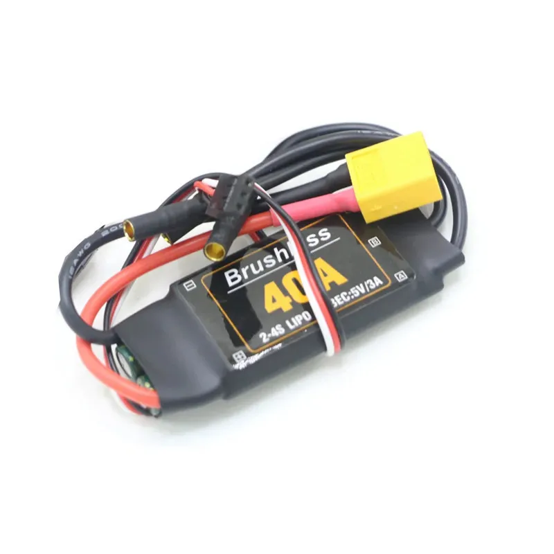 RC Speed Controller Mitoot Brushless 40A Speed ESC Controller 2-4S With 5V 3A UBEC For RC FPV Quadcopter RC Aircraft Helicopter