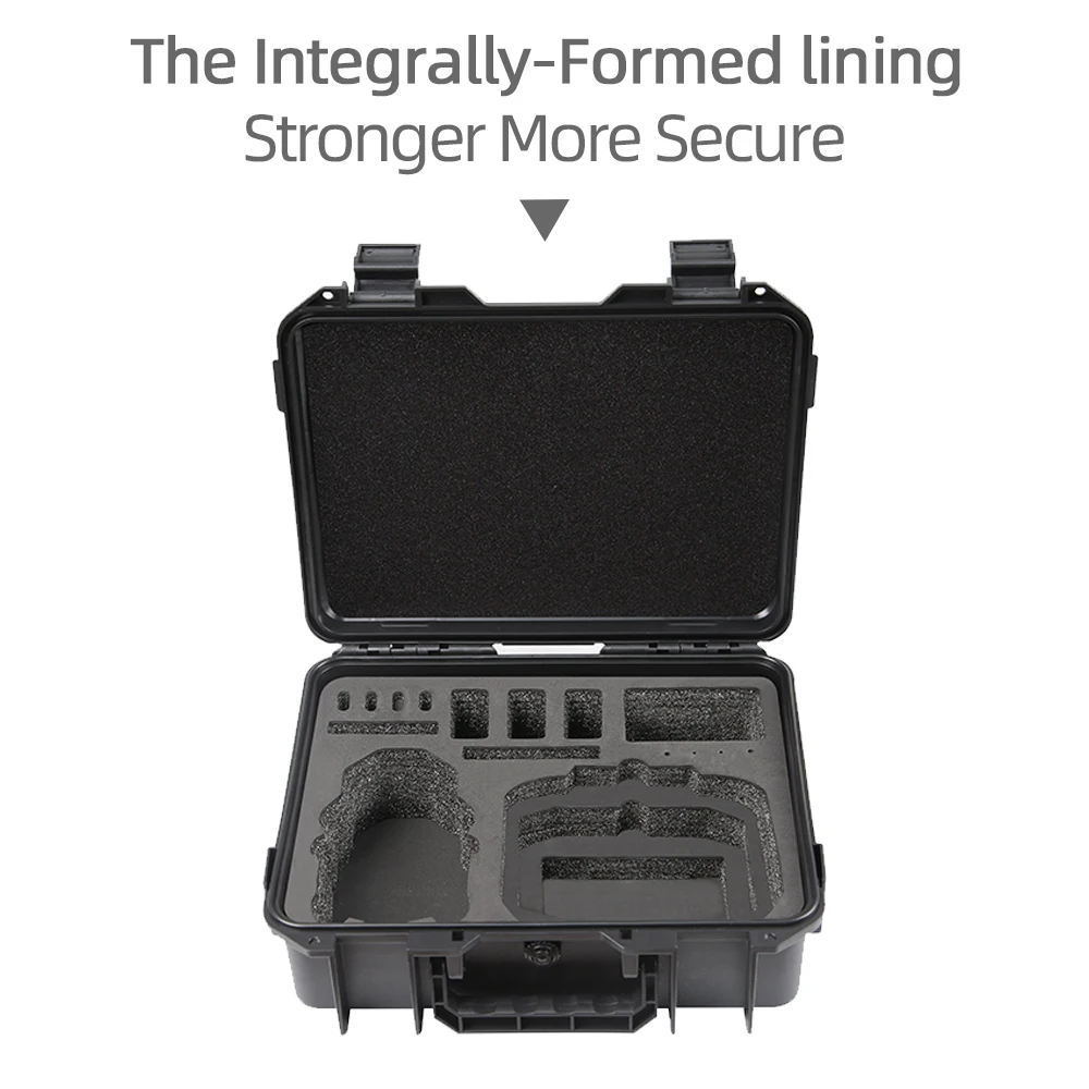 Drone Accessories Drone Storage Bag DJI Case Drone Case Handbag Case Camera Carrying Case Explosion-Proof Box ABS Hard Shell Box Carrying Case For DJI Mini 4 Pro RC 2&RC-N2