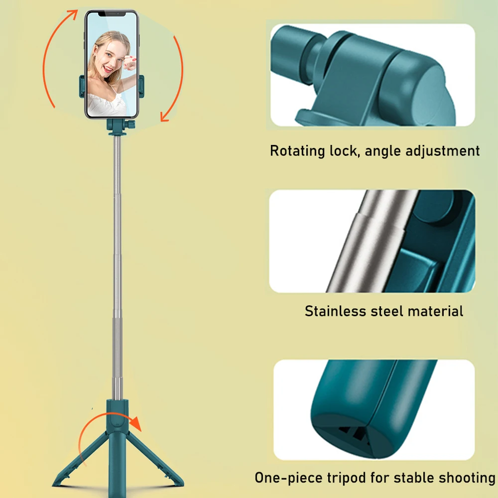 Selfie Stick with Tripod For Mobile phone Wireless bluetooth for Xiaomi Huawei iphone IOS Android Stabilizer Cellphone selfie stick tripod,selfie stick,cell phone selfie stick,smartphone selfie stick