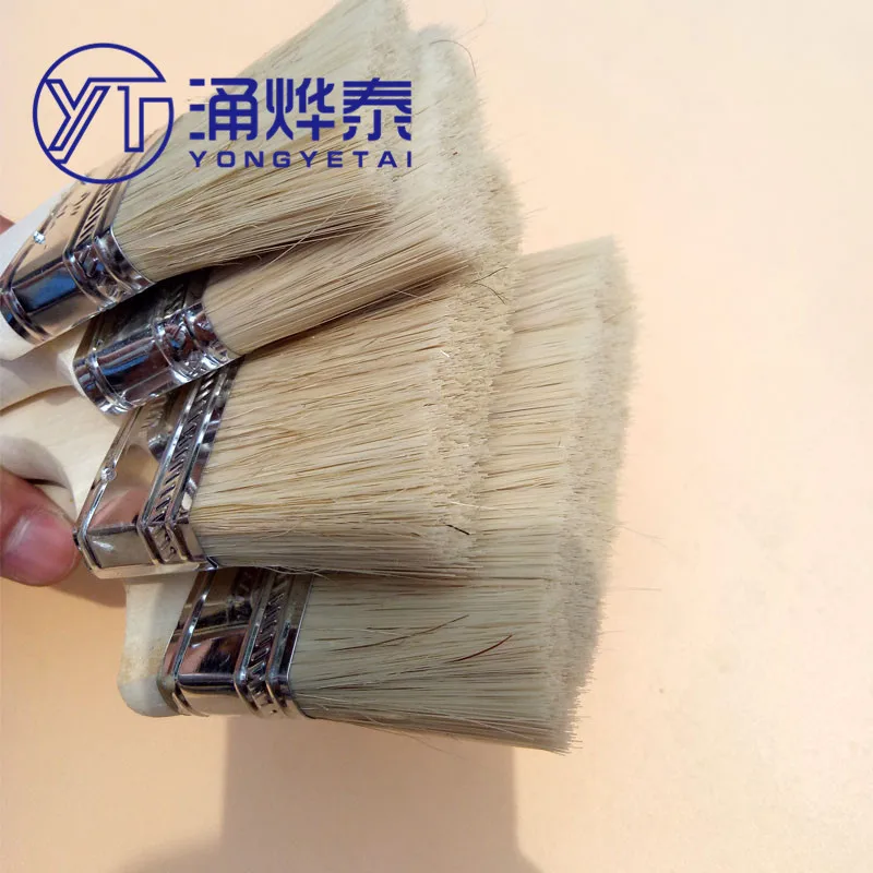 Hair Brush Paint Brush 1/1.5/2/2.5/3/4/5/6inch Cleaning Marine Bristles