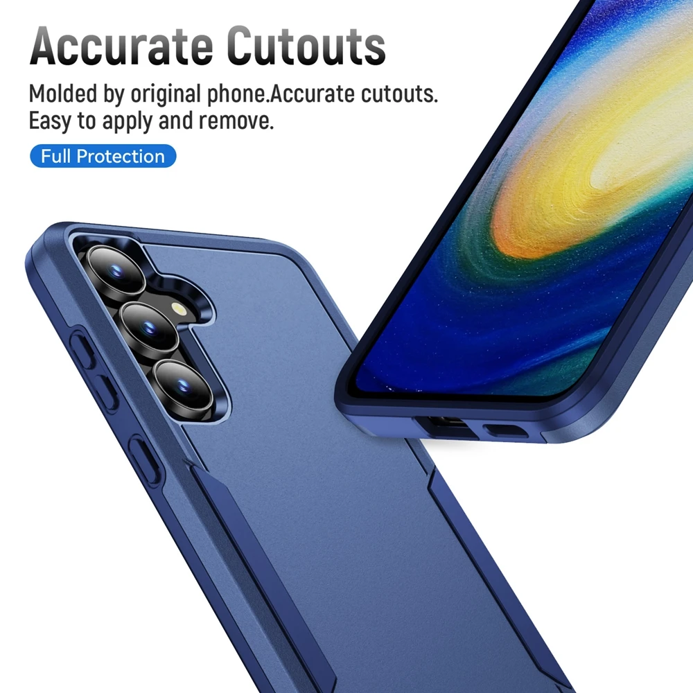 Armor Shockproof Hybrid Protective Case - Durable Back Cover with TPU Protection